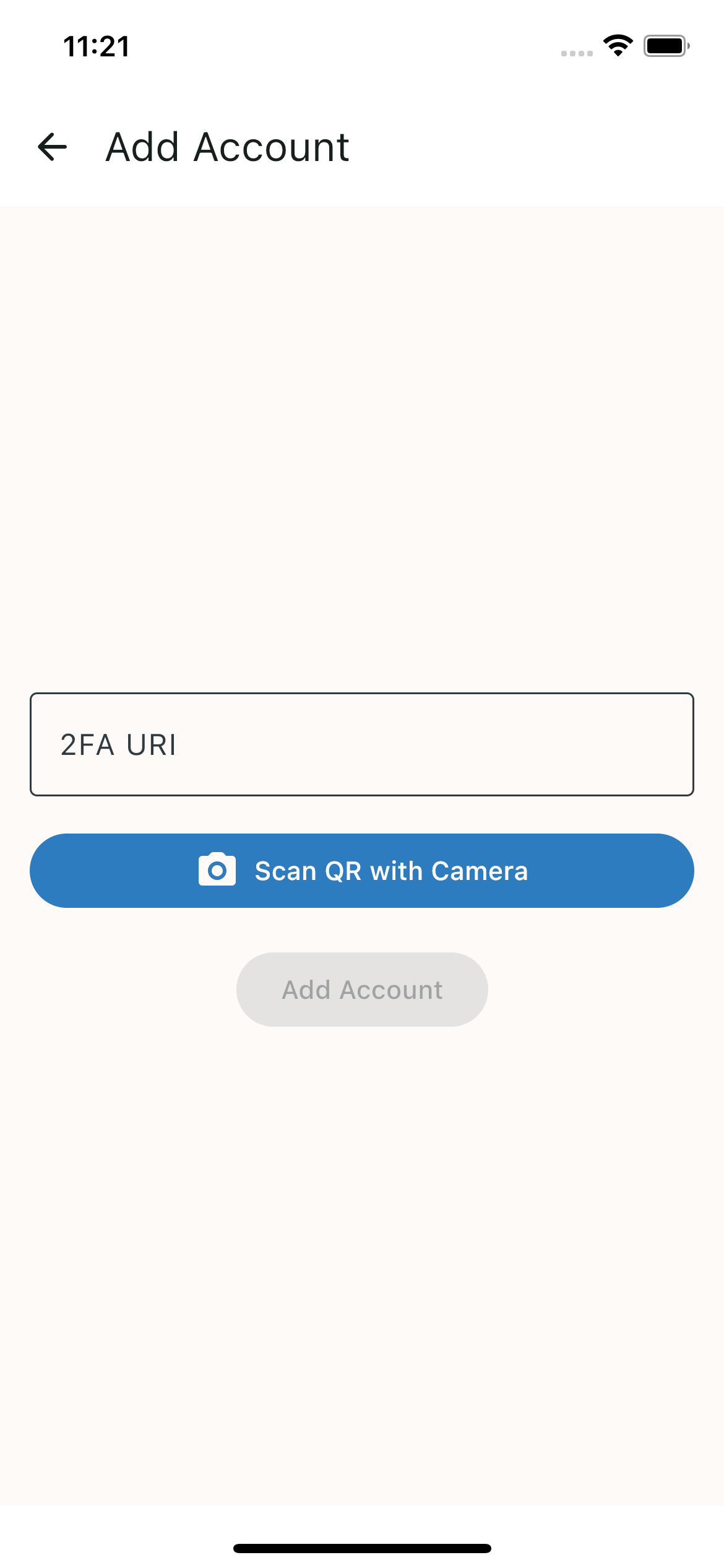 Add Account